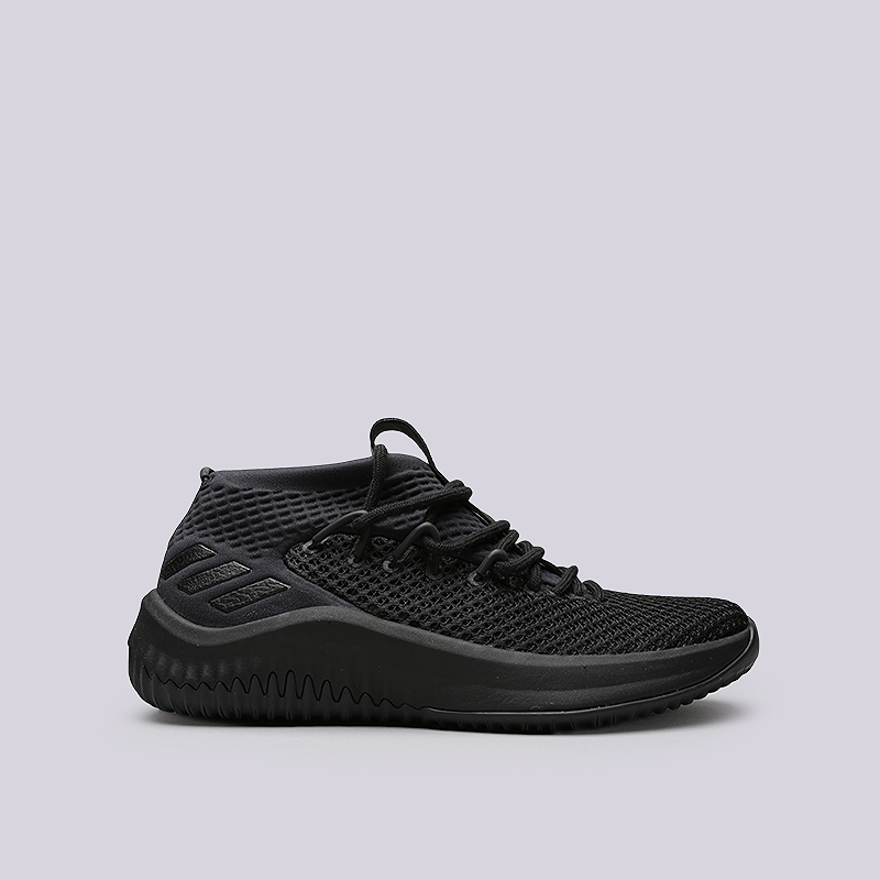 мужские черные баскетбольные кроссовки adidas Dame 4 BW1518 - цена, описание, фото 1